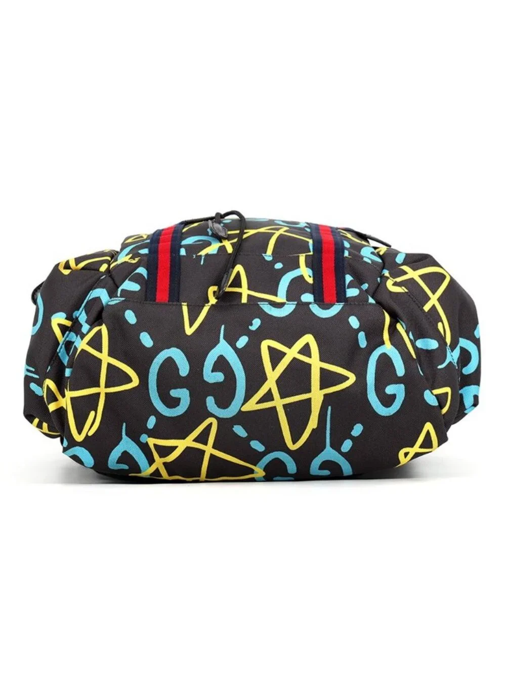 Gucci Backpack Ghost Nylon Canvas Black